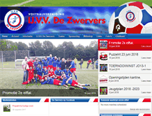 Tablet Screenshot of ijvvdezwervers.nl
